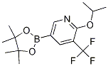 2-Isopropoxy-5-(4,4,5,5-tetramethyl-1,3,2-dioxaborolan-2-yl)-3-(trifluoromethyl)pyridine Structure,1334607-81-6Structure