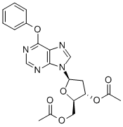 3,5-Di-o-acetyl-o6-phenyl-2-deoxyinosine Structure,133471-06-4Structure