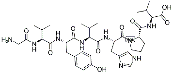 Glycyl-l-valyl-l-tyrosyl-l-valyl-l-histidyl-l-prolyl-l-valine Structure,133605-55-7Structure