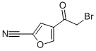 2-Furancarbonitrile, 4-(bromoacetyl)-(9ci) Structure,133674-76-7Structure