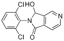 2-(2,6-Dichlorophenyl)-2,3-dihydro-3-hydroxy-1h-pyrrolo[3,4-c]pyridin-1-one Structure,1337881-94-3Structure