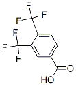 3,4-Bis(trifluoromethyl)benzoic acid Structure,133804-66-7Structure