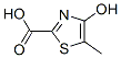 2-Thiazolecarboxylic acid, 4-hydroxy-5-methyl- Structure,133833-94-0Structure