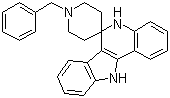 5,11-Dihydro-1-(phenylmethyl)-spiro[6h-indolo[3,2-c]quinoline-6,4-piperidine] Structure,133890-75-2Structure