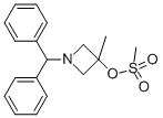 1-Benzhydryl-3-methanesulfonyloxy-3-methylazetidine Structure,133891-87-9Structure