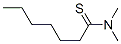 Heptanethioamide, n,n-dimethyl- Structure,133896-91-0Structure