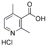 2,4-Dimethyl-3-pyridinecarboxylic acid hydrochloride Structure,133897-06-0Structure