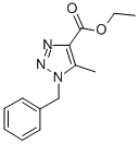 Ethyl1-benzyl-5-methyl-1h-1,2,3-triazole-4-carboxylate Structure,133992-58-2Structure