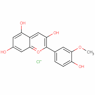 Peonidin chloride Structure,134-01-0Structure