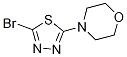 4-(5-Bromo[1,3,4]thiadiazol-2-yl)morpholine Structure,1341405-19-3Structure