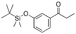 1-[3-[[(1,1-Dimethylethyl)dimethylsilyl]oxy]phenyl]-1-propanone Structure,134154-50-0Structure