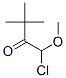 2-Butanone, 1-chloro-1-methoxy-3,3-dimethyl- Structure,134219-97-9Structure