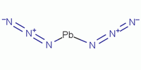 Lead azide Structure,13424-46-9Structure