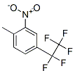 1-Methyl-2-nitro-4-(perfluoroethyl)benzene Structure,134302-31-1Structure