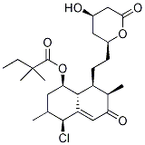 5’-Chloro-6’-oxo simvastatin Structure,134395-21-4Structure