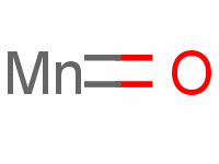 Manganese (ii) oxide Structure,1344-43-0Structure