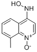 8-Methyl-4-hydroxylaminoquinoline1-oxide Structure,13442-10-9Structure