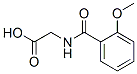 (2-Methoxy-benzoylamino)-acetic acid Structure,13443-58-8Structure