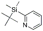 Pyridine, 2-[(1,1-dimethylethyl)dimethylsilyl]-(9ci) Structure,134435-17-9Structure