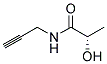 Propanamide, 2-hydroxy-n-2-propynyl-, (s)-(9ci) Structure,134441-85-3Structure