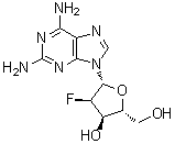 2-Amino-2’-deoxy-2’-fluoroadenosine Structure,134444-47-6Structure