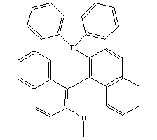 (S)-2-Diphenyphosphino-2’-methoxyl-1,1’-binaphthyl Structure,134484-36-9Structure