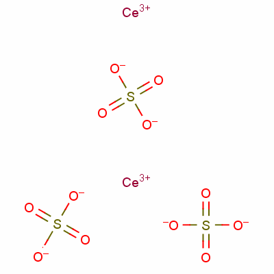 Cerium(iii) sulfate Structure,13454-94-9Structure