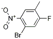 4-Bromo-2-fluoro-5-nitrotoluene Structure,1345471-69-3Structure