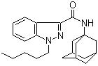 H-indazole-3-carboxamide,1-pentyl-n-tricyclo[3.3.1.13,7]dec-1-yl Structure,1345973-53-6Structure