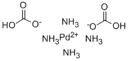 Tetraamminepalladium(II) Tetraamminepalladium (II) hydrogen carbonate Structure,134620-00-1Structure