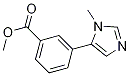 Methyl 3-(1-methyl-5-imidazolyl)benzoate Structure,1346597-46-3Structure