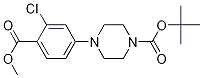 Methyl 4-(4-boc-1-piperazinyl)-2-chlorobenzoate Structure,1346597-59-8Structure