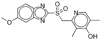 4-Hydroxy omeprazole sulfone Structure,1346600-70-1Structure