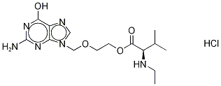 Acyclovir n-ethyl-l-valinate hydrochloride Structure,1346617-49-9Structure