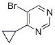 5-Bromo-4-cyclopropylpyrimidine Structure,1346697-39-9Structure