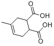 4-Methylcyclohex-4-ene-1,2-dicarboxylic acid Structure,13468-88-7Structure