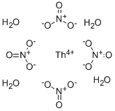 Thorium(IV) nitrate tetrahydrate Structure,13470-07-0Structure