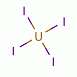 Uranium tetraiodide Structure,13470-22-9Structure