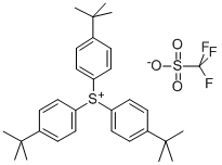 Tris(4-tert-butylphenyl)sulfonium triflate Structure,134708-14-8Structure