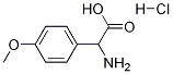 2-Amino-2-(4-methoxyphenyl)aceticacidhydrochloride Structure,134722-07-9Structure