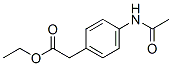 4-Acetamidophenylacetic acid ethyl ester Structure,13475-17-7Structure