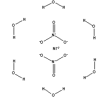 Nickel nitrate Structure,13478-00-7Structure