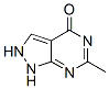 4H-pyrazolo[3,4-d]pyrimidin-4-one, 1,2-dihydro-6-methyl- Structure,134791-37-0Structure