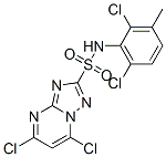 N-(2,6-Dichloro-3-methylphenyl)-5,7-dichloro-1,2,4-triazolo[1,5-a]pyrimidine-2-sulfonamide Structure,134892-32-3Structure