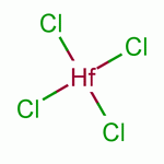 Hafnium(iv) chloride Structure,13499-05-3Structure