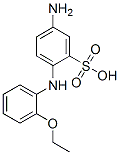 Benzenesulfonic acid,5-amino-2-[(2-ethoxyphenyl)amino]- Structure,135-05-7Structure