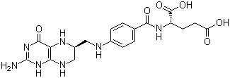 L-tetrahydrofolic acid Structure,135-16-0Structure