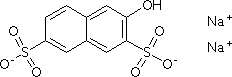 Disodium 2-naphthol-3,6-disulfonate Structure,135-51-3Structure