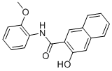 2-Hydroxy-3-naphthoyl-o-anisidine Structure,135-62-6Structure