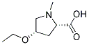 Proline, 4-ethoxy-1-methyl-, l-cis-(8ci) Structure,13500-59-9Structure